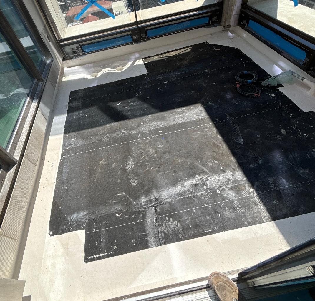 Flat roof project