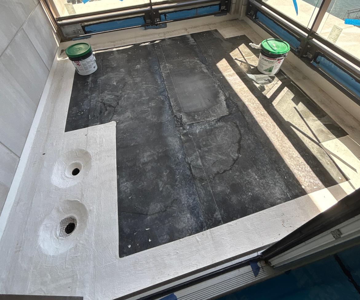Flat roof project