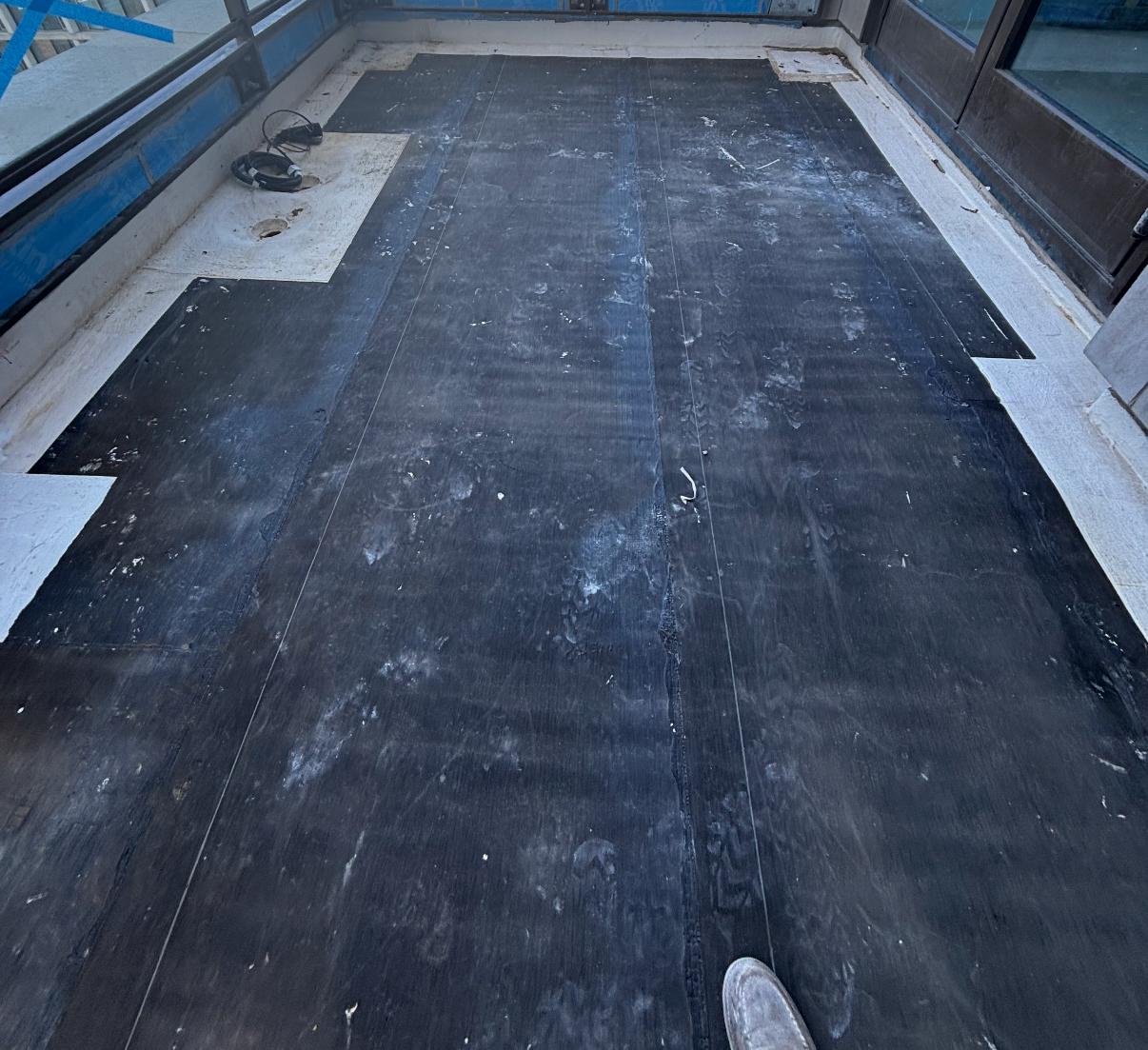 Flat roof project
