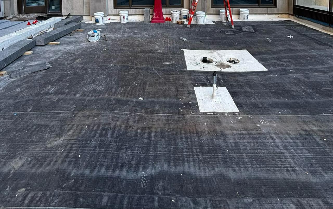 Flat roof project