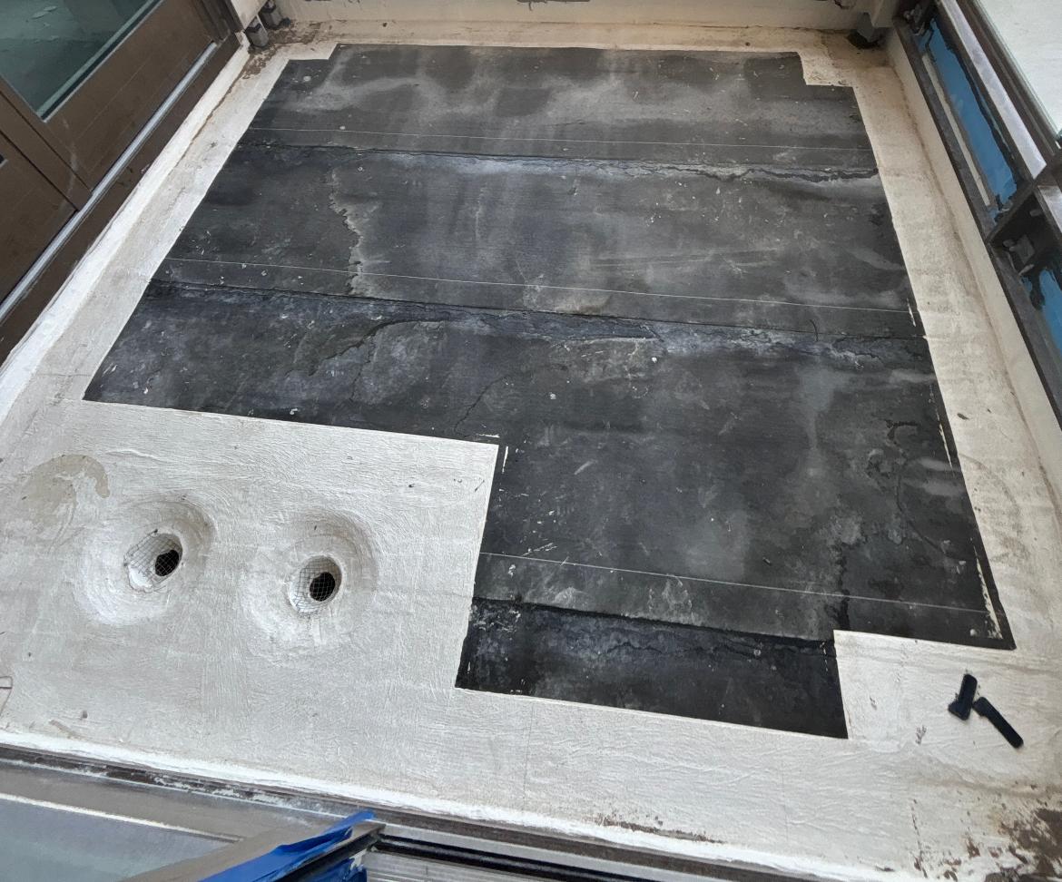 Flat roof project