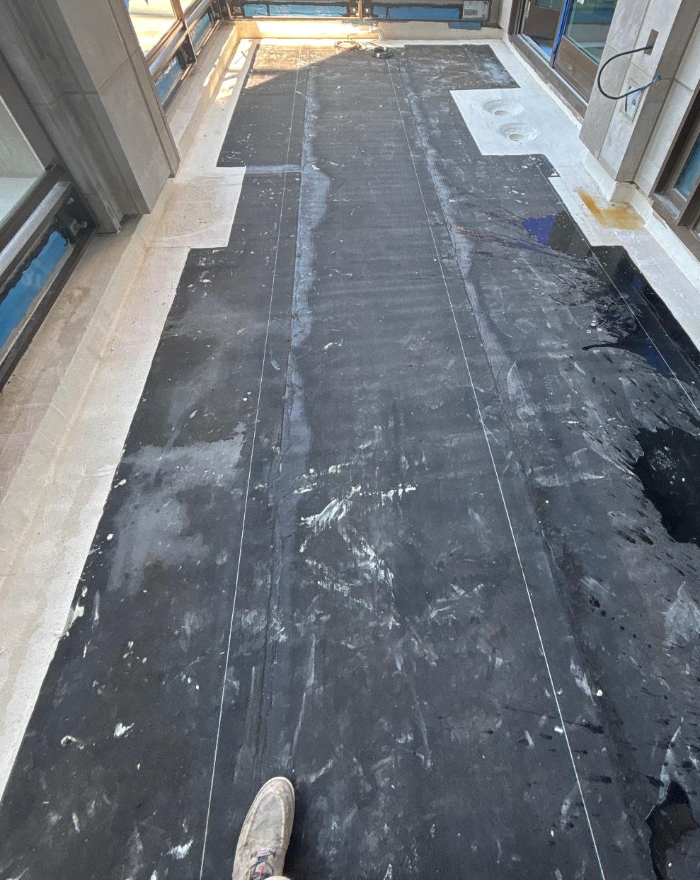Flat roof project