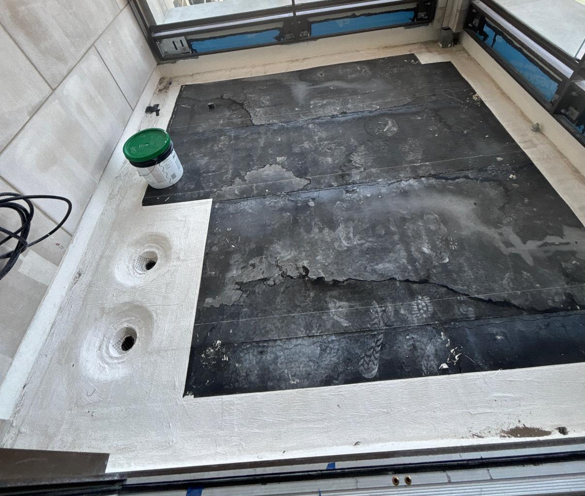 Flat roof project