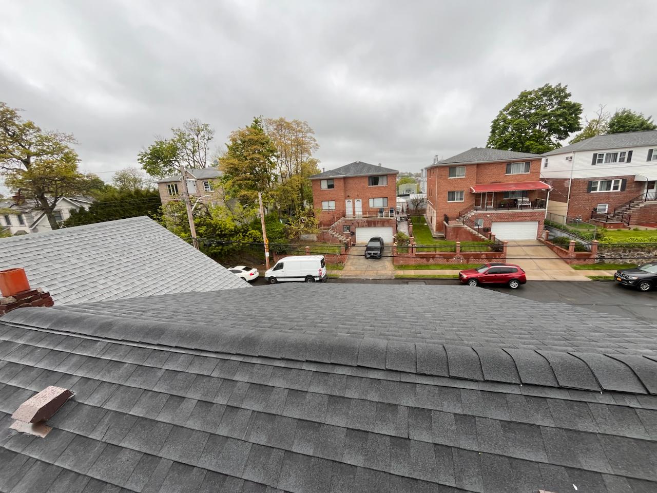 Shingle roof project